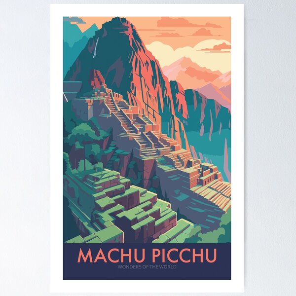 Item preview, MACHU PICHU designed and sold by MarkedArtPrints.