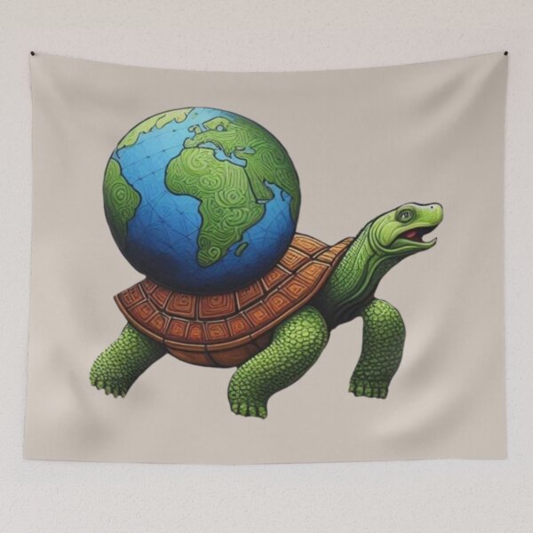 Item preview, World Turtle designed and sold by Myra365Art.