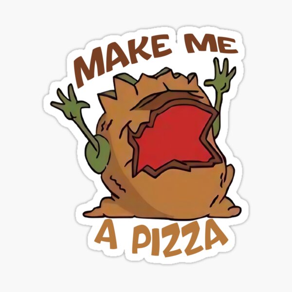 Artikel-Vorschau von Mach mir eine Pizza - Zoombinis Pizza Troll, designt und verkauft von The Graceful Goods.