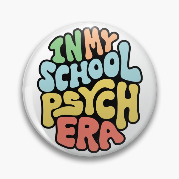 Item preview, In My School Psych Era Word Art designed and sold by Unhinged Heather.