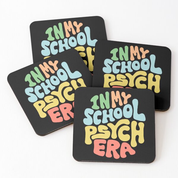 Item preview, In My School Psych Era Word Art designed and sold by Unhinged Heather.