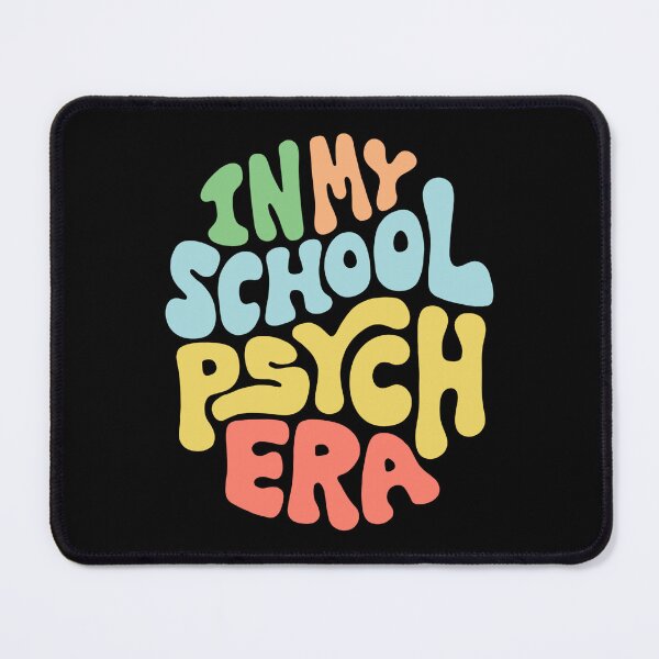 Item preview, In My School Psych Era Word Art designed and sold by Unhinged Heather.