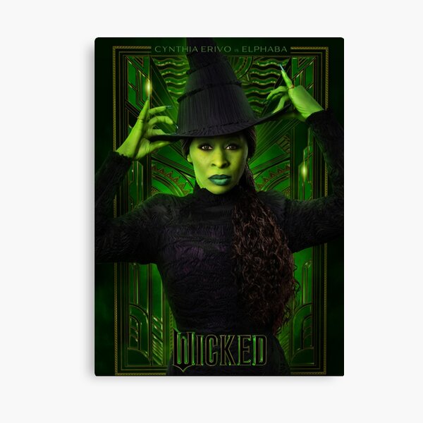 Item preview, Elphaba movie poster designed and sold by Backstage by Leyzel.