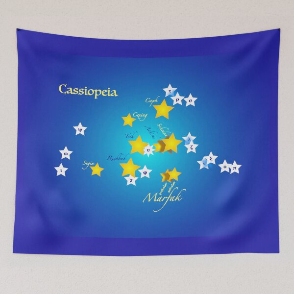 Item preview, CASSIOPEIA — Constellation of Cassiopea designed and sold by RoseMayBox.