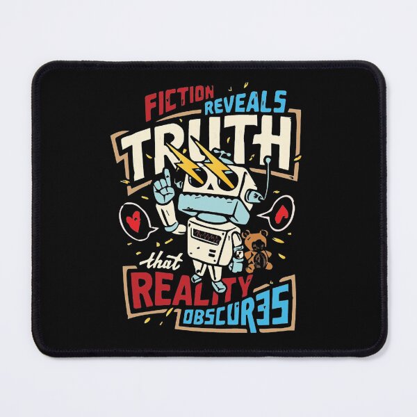 Item preview, Fiction Revels Truth That Reality Obscures designed and sold by RedoneDesignART ⭐⭐⭐⭐⭐.