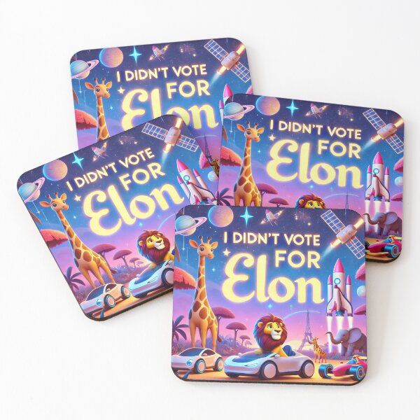 Item preview, I Didn't Vote for Elon - Whimsical Adventure designed and sold by MySheetMusicArt.