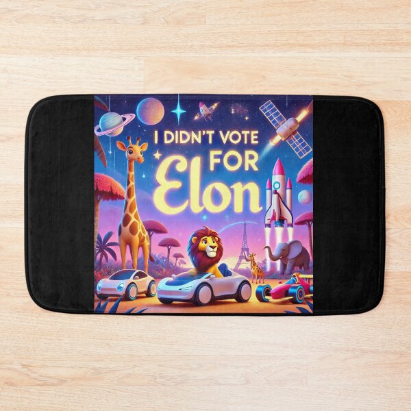 Item preview, I Didn't Vote for Elon - Whimsical Adventure designed and sold by MySheetMusicArt.