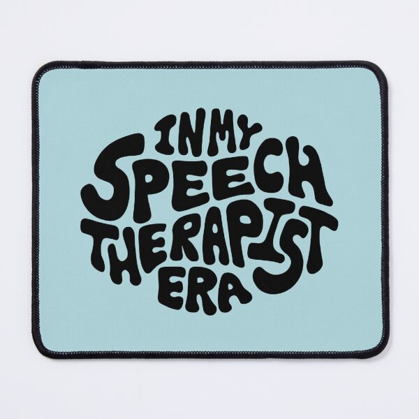 Item preview, In My Speech Therapist Era Word Art designed and sold by Unhinged Heather.