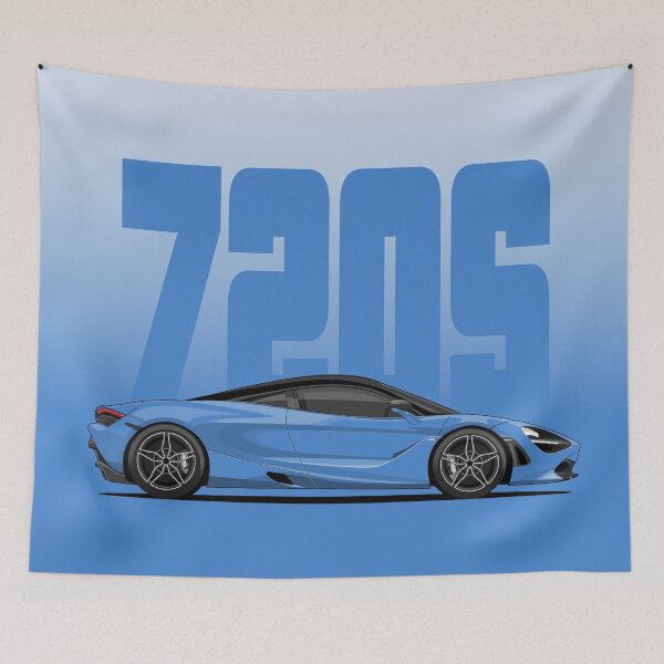 Item preview, 720s Supercar Blue designed and sold by ElseWorldDesign.
