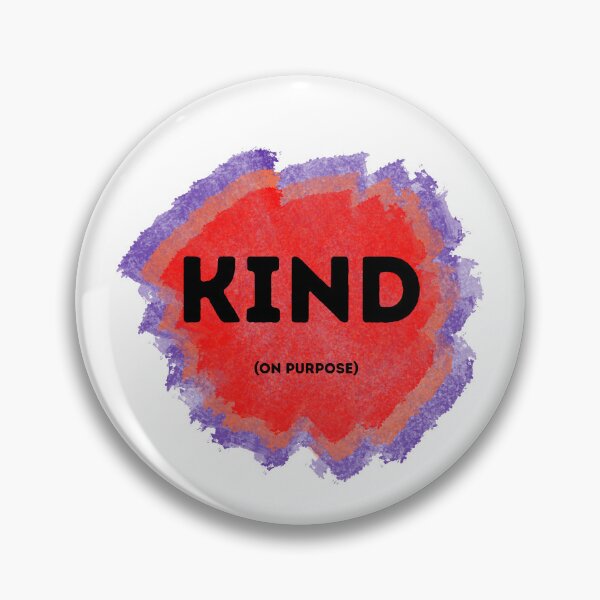 Item preview, Kind On Purpose Red/Purple designed and sold by EthicalArtwork.