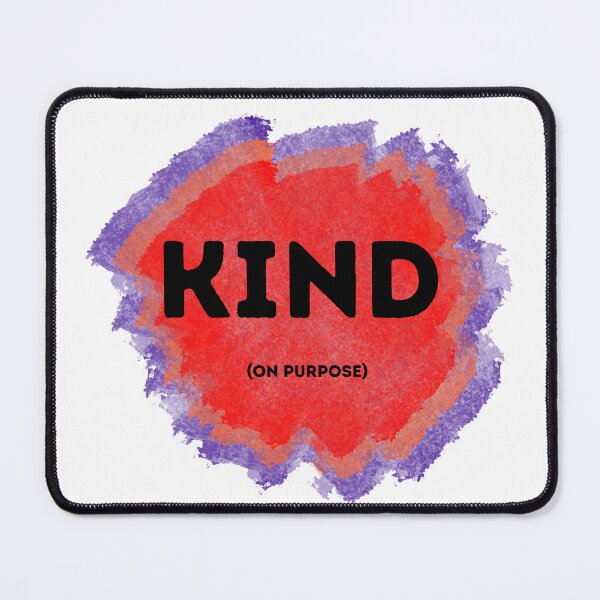 Item preview, Kind On Purpose Red/Purple designed and sold by EthicalArtwork.