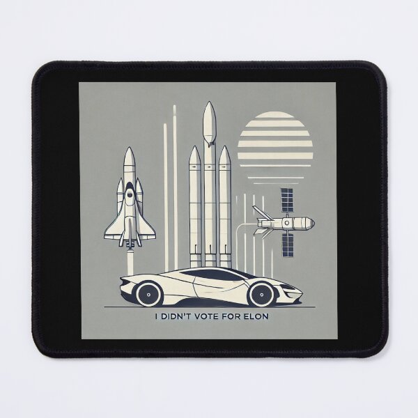 Item preview, I Didn't Vote for Elon - Minimalist Design designed and sold by MySheetMusicArt.