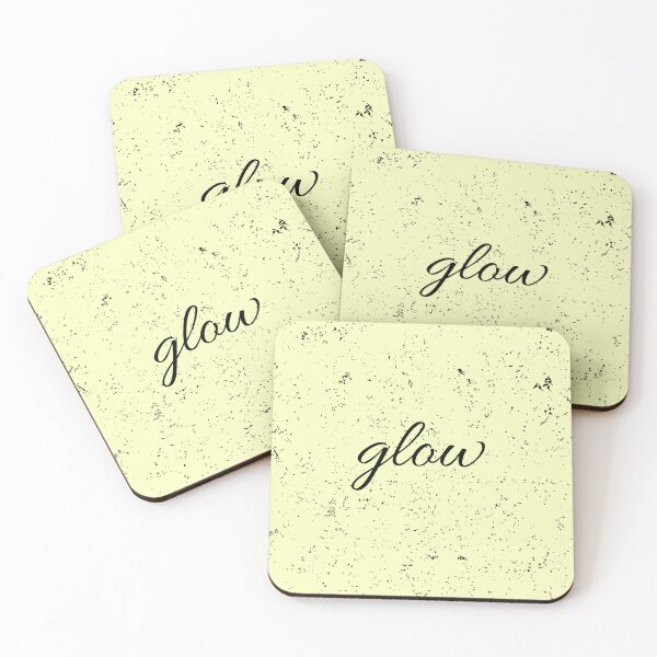 Item preview, Glow - Minimalist Motivational Design designed and sold by TropicalTrails.