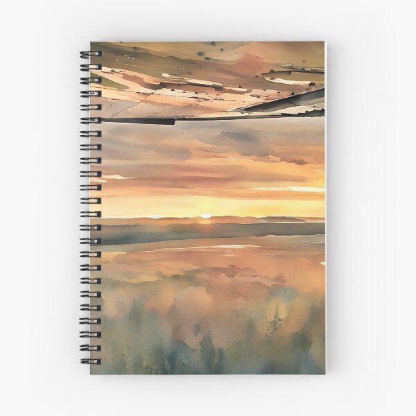 Item preview, Sunset over Puget Sound (Watercolor) designed and sold by flyscenicair.