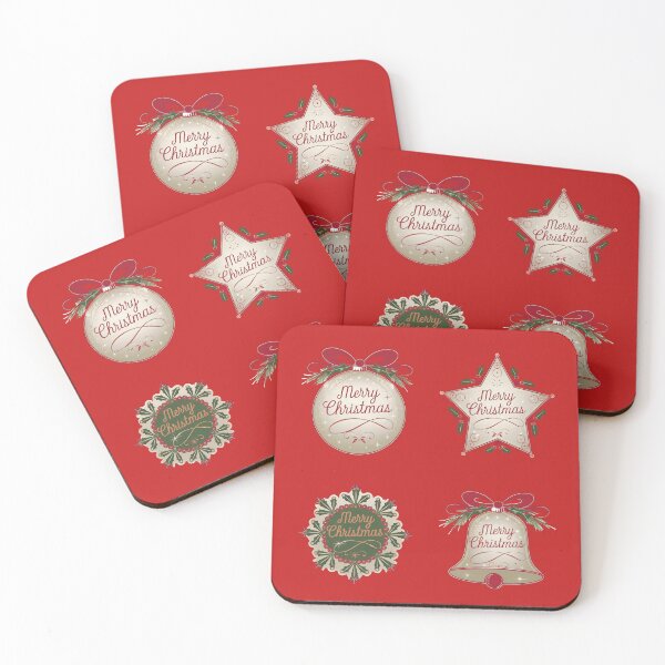 Item preview, A set of elegant christmas ornament designed and sold by manwithcolors.