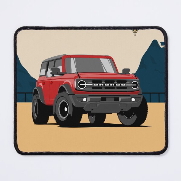 Item preview, Bronco SUV red designed and sold by ElseWorldDesign.
