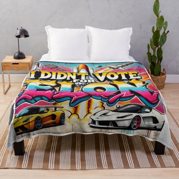 Item preview, I Didn't Vote for Elon - Graffiti Style designed and sold by MySheetMusicArt.