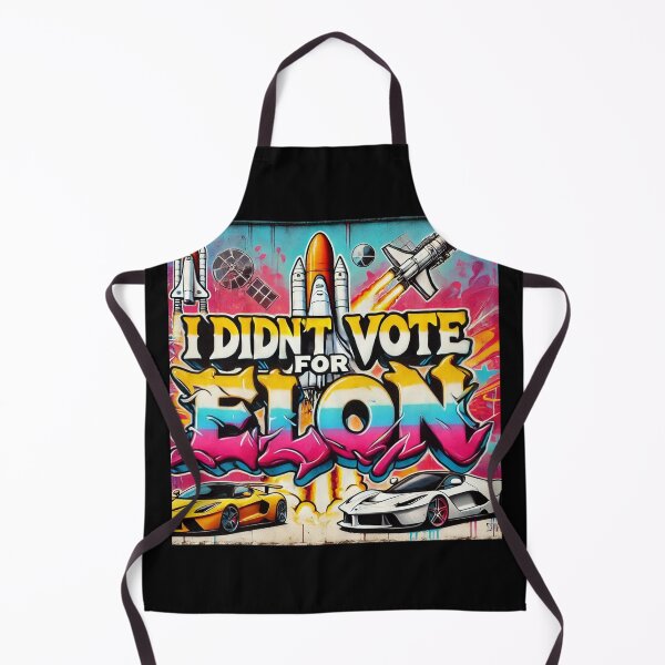 Item preview, I Didn't Vote for Elon - Graffiti Style designed and sold by MySheetMusicArt.