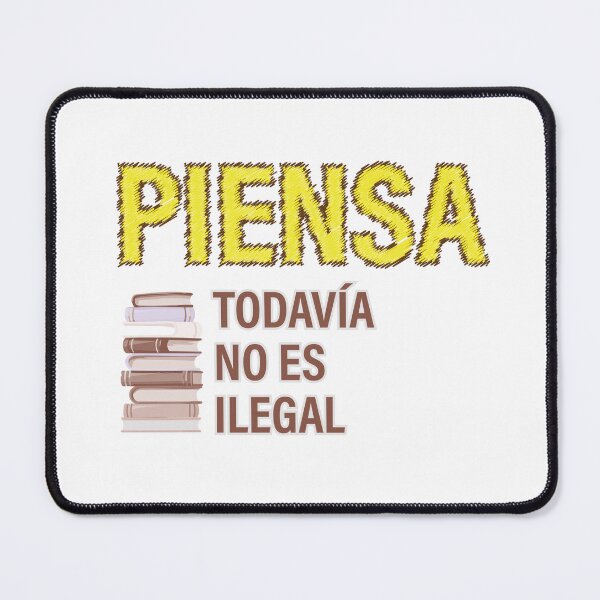 Item preview, "PIENSA TODAVÍA NO ES ILEGAL" Ed. 02 -amarillo L designed and sold by Tecno-Art-Land.