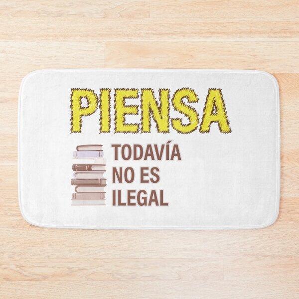Item preview, "PIENSA TODAVÍA NO ES ILEGAL" Ed. 02 -amarillo L designed and sold by Tecno-Art-Land.