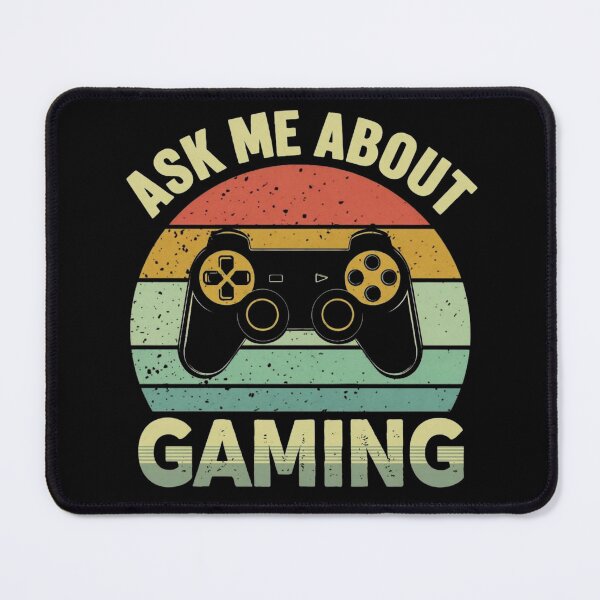Item preview, Ask Me About Gaming: Fun Gamer Design | Esports and Chill: Ask Me About Gaming Design designed and sold by JOY STORE 45.