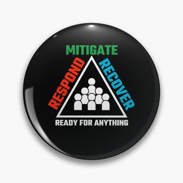 Item preview, Emergency Management, Mitigate Respond Recover designed and sold by Sunserize Designs.