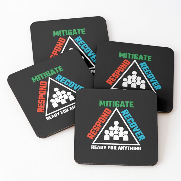 Item preview, Emergency Management, Mitigate Respond Recover designed and sold by Sunserize Designs.