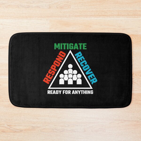 Item preview, Emergency Management, Mitigate Respond Recover designed and sold by Sunserize Designs.