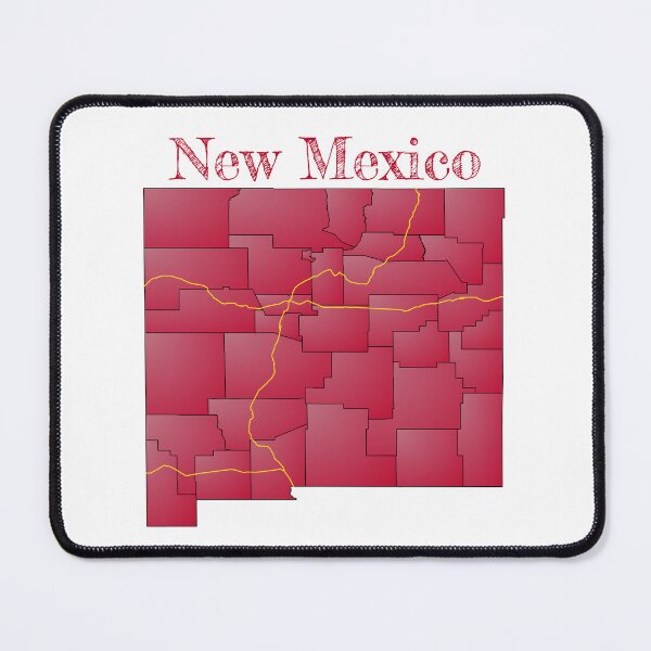 Item preview, New Mexico Counties & Interstates designed and sold by PhilbonianDezin.