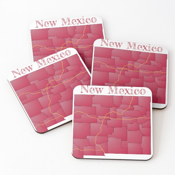 Item preview, New Mexico Counties & Interstates designed and sold by PhilbonianDezin.