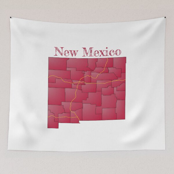Item preview, New Mexico Counties & Interstates designed and sold by PhilbonianDezin.