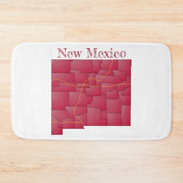 Item preview, New Mexico Counties & Interstates designed and sold by PhilbonianDezin.
