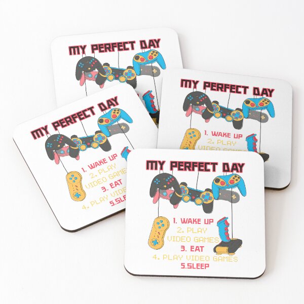 Item preview, My Perfect Day Video Games T-Shirt designed and sold by Styles-Hub.