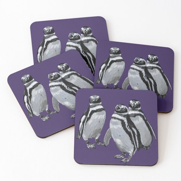 Item preview, Magellanic Penguin (Purple) designed and sold by okaymoose.