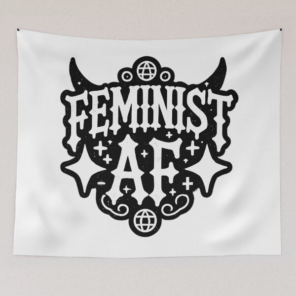 Item preview, Gothic Vintage Feminist AF designed and sold by ArtadoraDesignz.