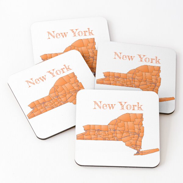 Item preview, New York Counties & Interstates designed and sold by PhilbonianDezin.