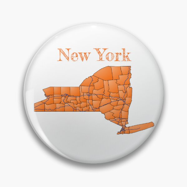 Item preview, New York Counties & Interstates designed and sold by PhilbonianDezin.