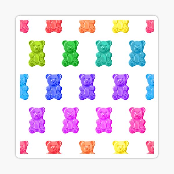 Item preview, Rainbow Gummy Bears designed and sold by newburyboutique.