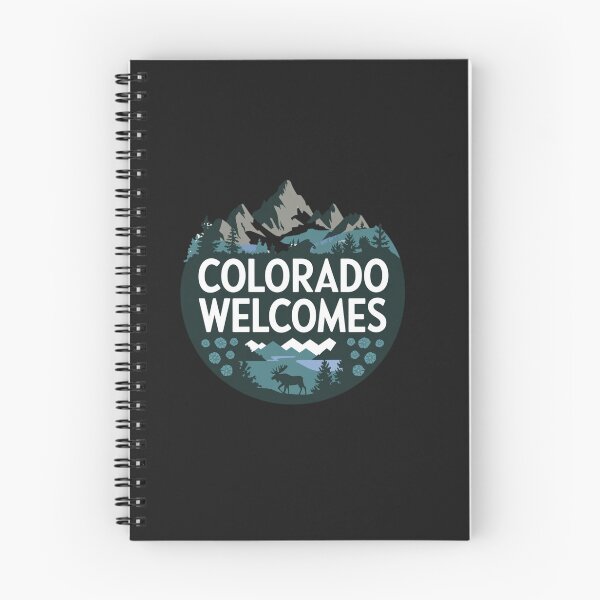 Item preview, Colorado Welcomes Flag Map Denver, Rocky Mountains designed and sold by AnimalsDH305.