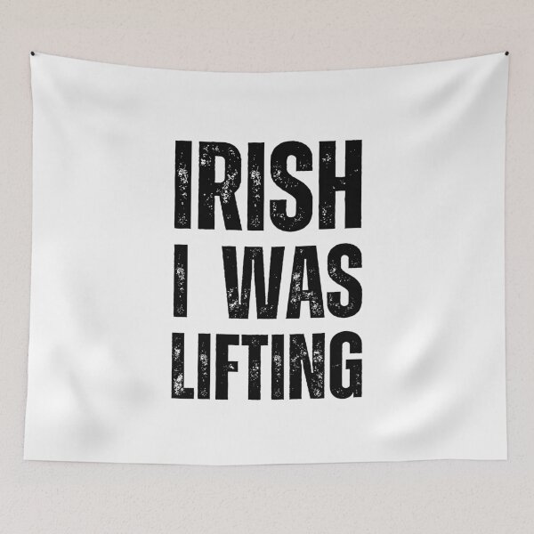 Item preview, Irish I was lifting St. Patrick's Day Workout Gym designed and sold by snowry.