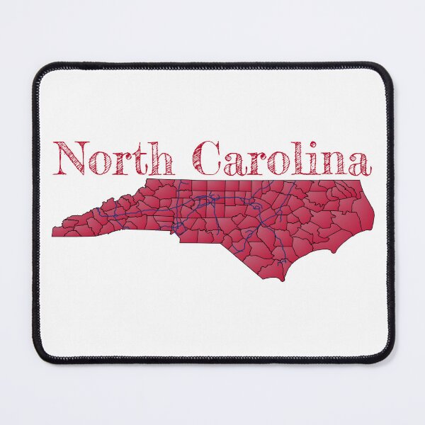 Item preview, North Carolina Counties & Interstates designed and sold by PhilbonianDezin.