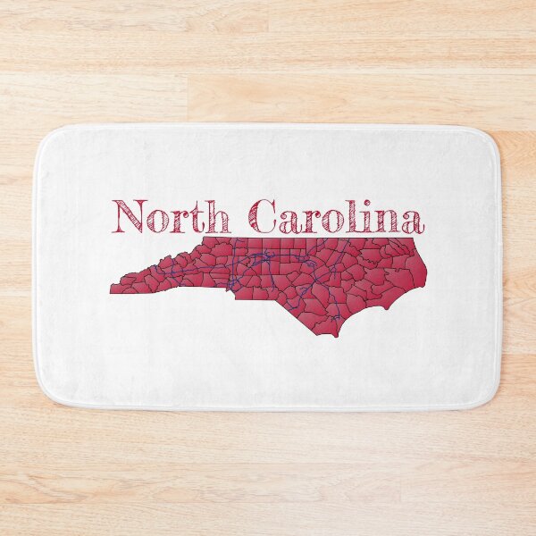 Item preview, North Carolina Counties & Interstates designed and sold by PhilbonianDezin.
