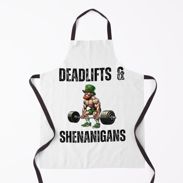 Item preview, Deadlifts and Shenanigans St. Patrick's Day Workout Gym designed and sold by snowry.