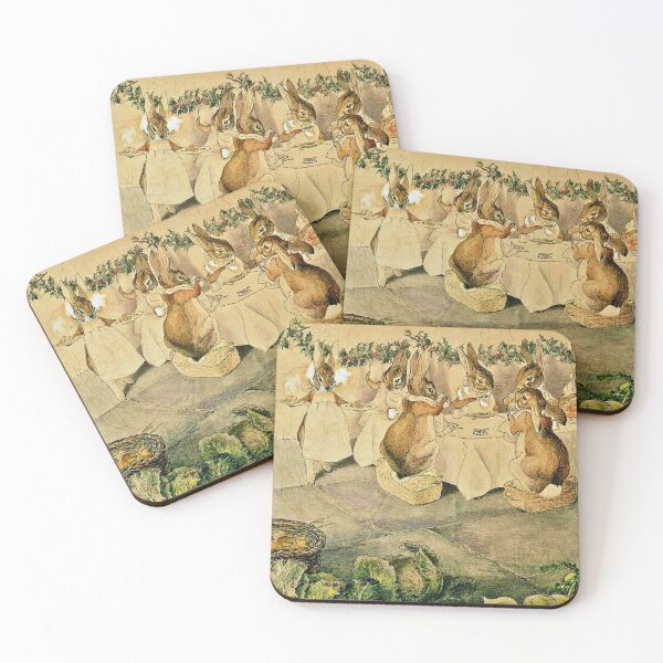 Item preview, The Rabbits' Christmas Party: Christmas Dinner by Beatrix Potter designed and sold by RickE.