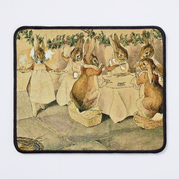 Item preview, The Rabbits' Christmas Party: Christmas Dinner by Beatrix Potter designed and sold by RickE.