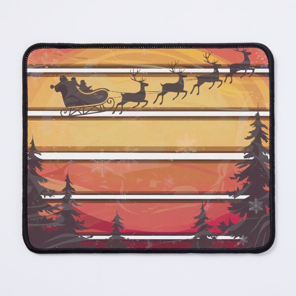 Item preview, Vintage style sunset with a christmas theme designed and sold by manwithcolors.
