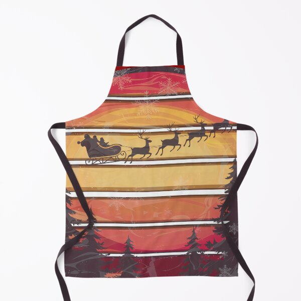 Item preview, Vintage style sunset with a christmas theme designed and sold by manwithcolors.