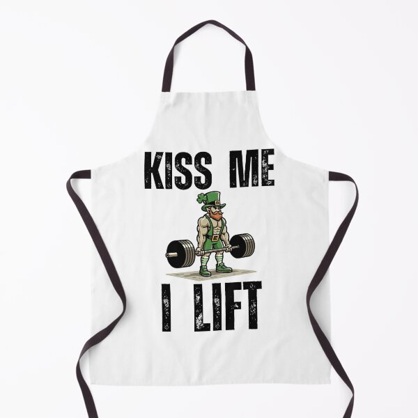 Item preview, Kiss me I lift St. Patrick's Day Workout Gym designed and sold by snowry.
