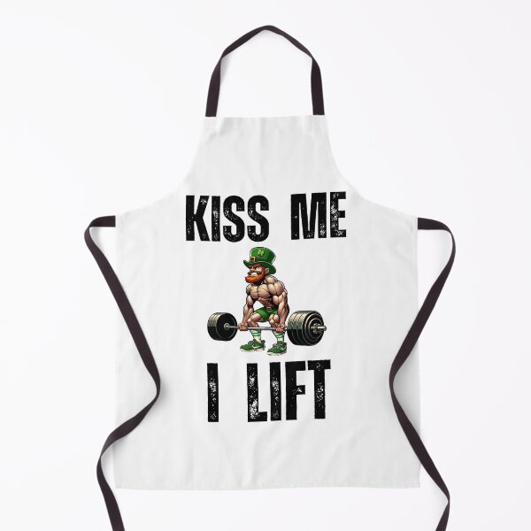 Item preview, Kiss me I lift St. Patrick's Day Workout Gym designed and sold by snowry.