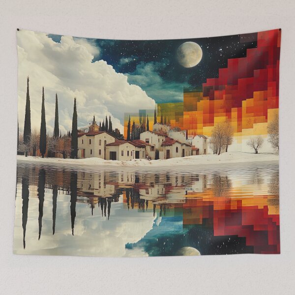 Item preview, Reflections of a Digital Dreamscape designed and sold by bloorose.